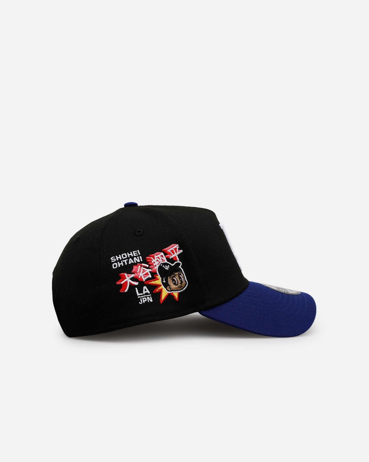 New Era Los Angeles Dodgers 'Ohtani Side Patch' Ohtani 9FORTY A-Frame Snapback Black/Blue