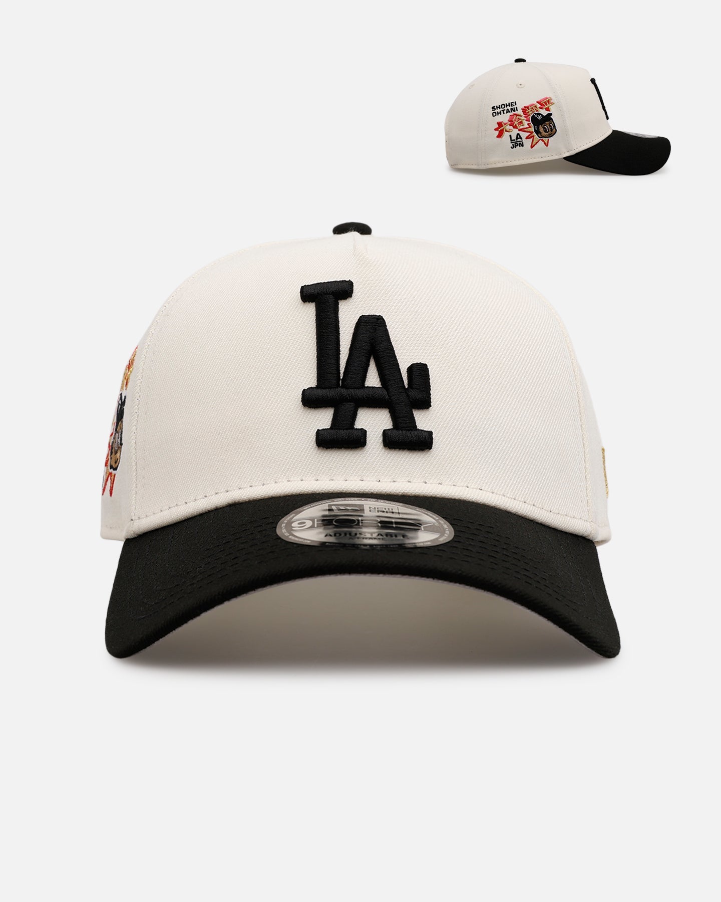 New Era Los Angeles Dodgers 'Ohtani Side Patch' Ohtani 9FORTY A-Frame Snapback Chrome/Black