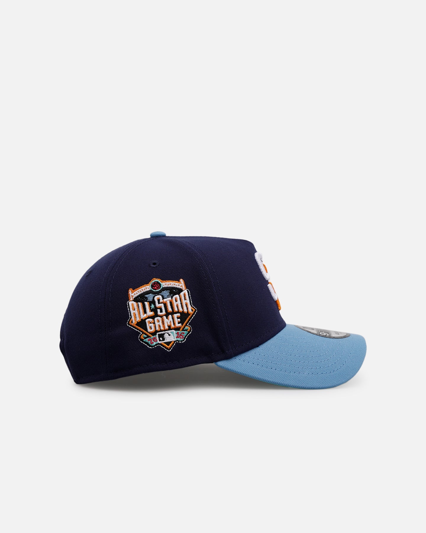 New Era San Diego Padres 'Coral' 9FORTY A-Frame Snapback Navy/Sky