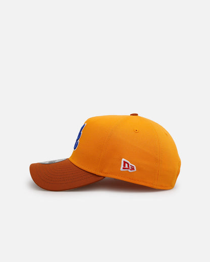 New Era Atlanta Braves 'Beer' 9FORTY A-Frame Snapback Gold/Brown