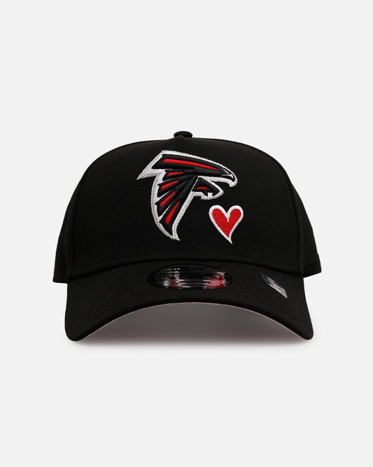 New Era Atlanta Falcons 'Team Color Hearts' 9FORTY A-Frame Snapback Official Team Color