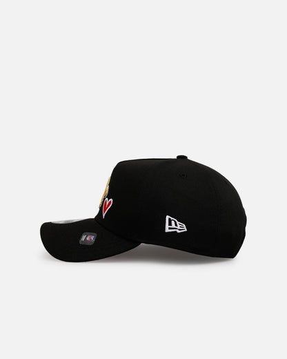 New Era New Orleans Saints 'Team Color Hearts' 9FORTY A-Frame Snapback Official Team Color