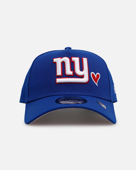 New Era New York Giants 'Team Color Hearts' 9FORTY A-Frame Snapback Official Team Color