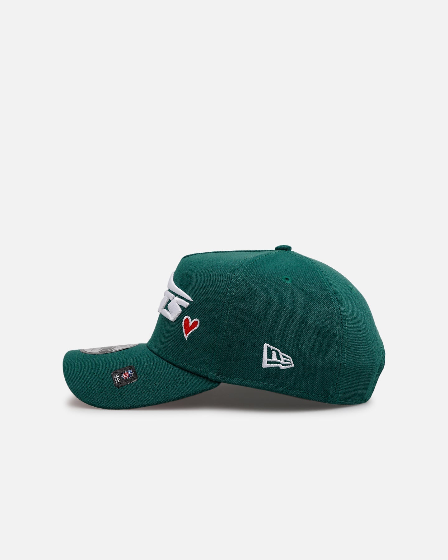 New Era New York Jets 'Team Color Hearts' 9FORTY A-Frame Snapback Official Team Color